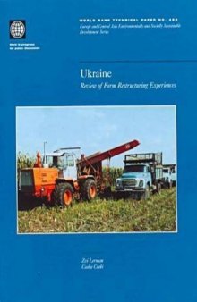 Ukraine--review of farm restructuring experiences, Volumes 23-459