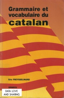 Grammaire et vocabulaire du catalan