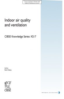 Indoor air quality and ventilation