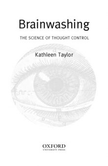 Brainwashing: the science of thought control