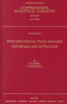 Spectrochemical Trace Analysis for Metals and Metalloids
