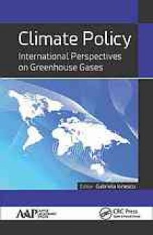 Climate policy: international perspectives on greenhouse gases