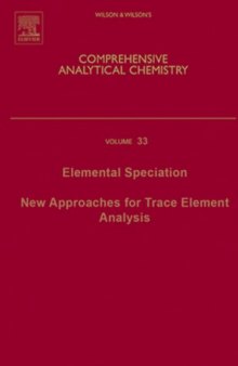 Elemental Speciation  New Approaches for Trace Element Analysis
