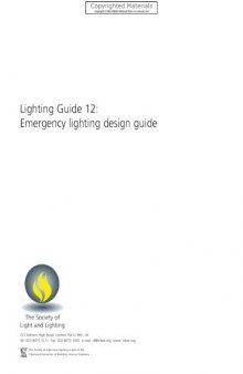 Emergency lighting design guide