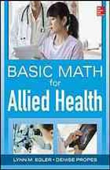 Basic math for nursing and allied health