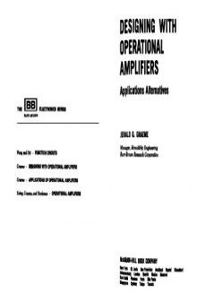 Designing with operational amplifiers: applications alternatives