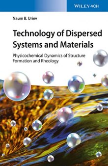 Technology of dispersed systems and materials: physicochemical dynamics of structure formation and rheology