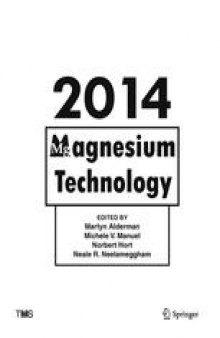 Magnesium Technology 2014