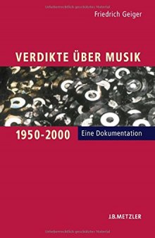 Verdikte Über Musik 1950–2000: Eine Dokumentation