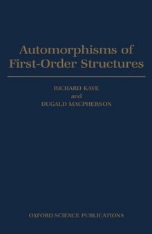 Automorphisms of First-Order Structures