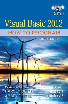 Visual Basic 2012: how to program