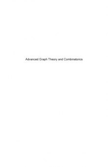 Advanced graph theory and combinatorics