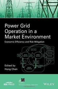 Power grid operation in a market environment: economic efficiency and risk mitigation