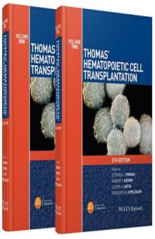 Thomas’ hematopoietic cell transplantation: stem cell transplantation 2 Volume Set