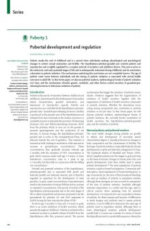 Pubertal development and regulation
