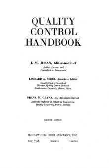 Quality Control Handbook
