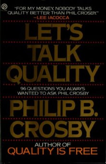 Let’s talk quality: 96 questions you always wanted to ask Phil Crosby