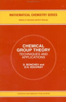 Chemical group theory : techniques and applications