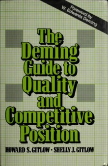 The Deming guide to quality and competitive position