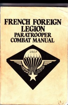 French Foreign Legion paratrooper combat manual