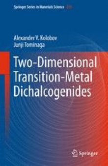 Two-Dimensional Transition-Metal Dichalcogenides