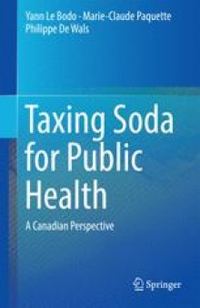 Taxing Soda for Public Health: A Canadian Perspective