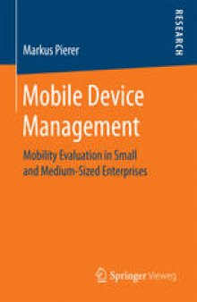 Mobile Device Management: Mobility Evaluation in Small and Medium-Sized Enterprises