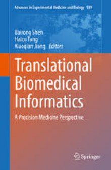 Translational Biomedical Informatics: A Precision Medicine Perspective