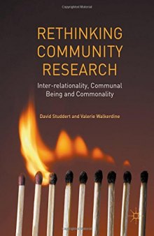 Rethinking Community Research: Inter-relationality, Communal Being and Commonality