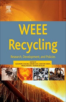 WEEE Recycling. Research, Development, and Policies