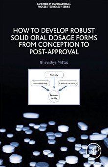 How to Develop Robust Solid Oral Dosage Forms from Conception to Post-Approval