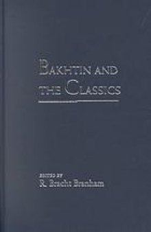 Bakhtin and the classics