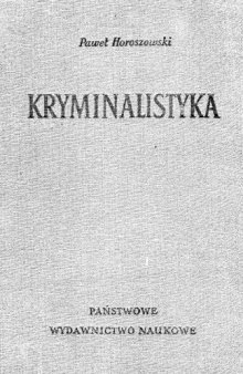 Kryminalistyka