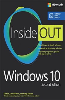 Windows 10 Inside Out 2/e