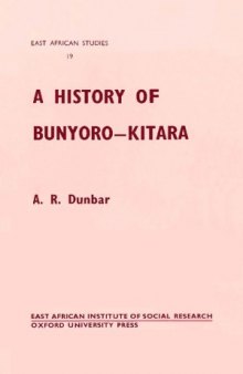 A History of Bunyoro-Kitara