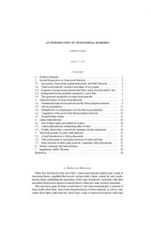 An introduction to transversal matroid