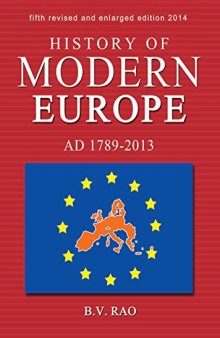 History of Modern Europe: AD 1789-2013