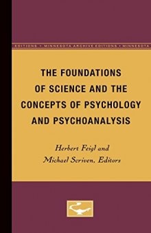 The Foundations of Science and the Concepts of Psychology and Psychoanalysis