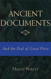 Ancient Documents and the Pearl of Great Price