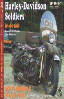 Harley-Davidson Soldiers in detail (WWP Red Special Museum Line №33)