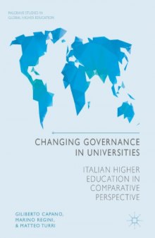 Changing Governance in Universities.  Italian Higher Education in Comparative Perspective