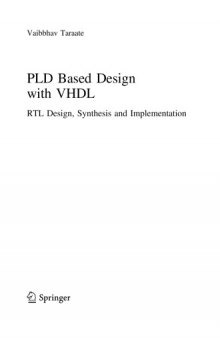 PLD based Design with VHDL