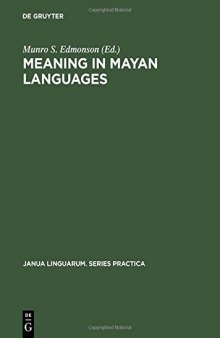 Meaning in Mayan Languages