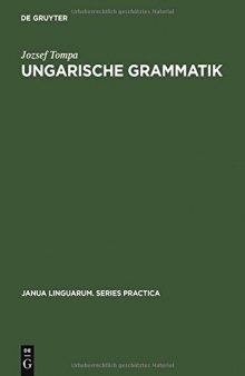 Ungarische Grammatik