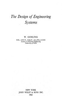 The design of engineering systems