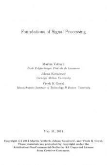 Foundations of Signal Processing (free version)