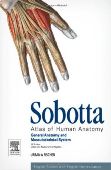 Sobotta Atlas of Human Anatomy, Vol.1: General Anatomy and Musculoskeletal System