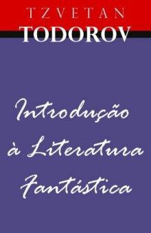 Introducão à literatura fantástica