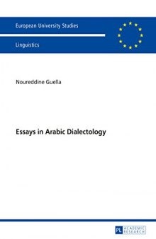 Essays in Arabic Dialectology