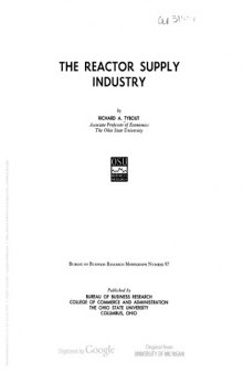 The reactor supply industry